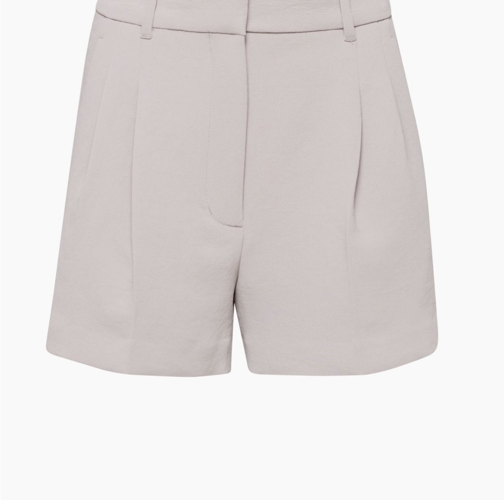 Wilfred Trouser Shorts Size 6 Pastel Lavender High Waisted Special Occasion - Picture 2 of 7